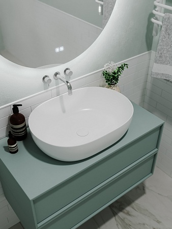 Раковина накладная Terminus Прато 600х415х140 Новоуральск - фото 3 Раковина накладная Terminus Прато 600х415х140 Новоуральск - фото 3