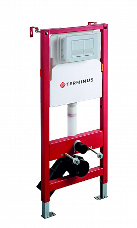 Система инсталляции для подвесного унитаза 500х1125 (4 в 1 с клавишей смыва) Terminus Новоуральск - фото 2 Система инсталляции для подвесного унитаза 500х1125 (4 в 1 с клавишей смыва) Terminus Новоуральск - фото 2