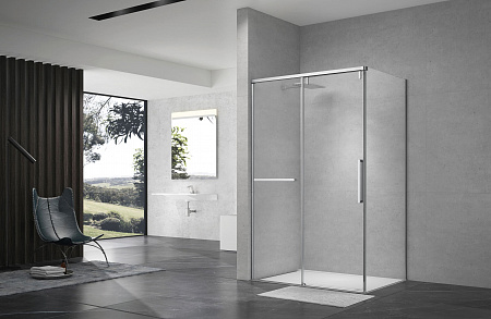 Душевой уголок слайдер Terminus Альба 02 900х1200х2200 прямоугольник хром Новоуральск - фото 2 Душевой уголок слайдер Terminus Альба 02 900х1200х2200 прямоугольник хром Новоуральск - фото 2