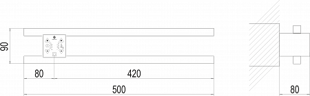 Полка Электро П2 ПРОФ 500х90 NEW Новоуральск - фото 4 Полка Электро П2 ПРОФ 500х90 NEW Новоуральск - фото 4