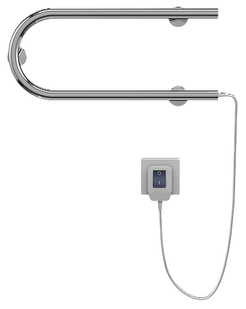 Электро 25 П-обр 600х200 Полотенцесушитель TERMINUS Новоуральск - фото 2 Электро 25 П-обр 600х200 Полотенцесушитель TERMINUS Новоуральск - фото 2