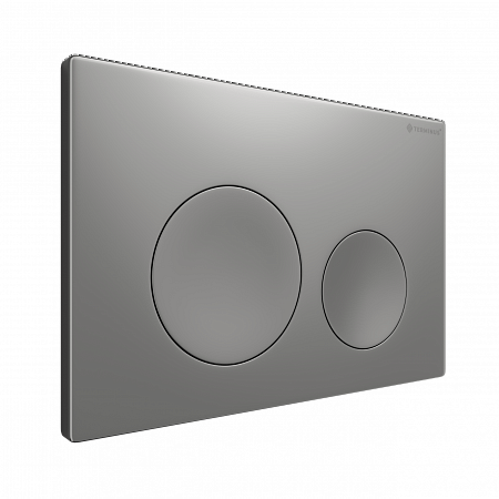 Клавиша смыва для инсталляции Terminus Classic кнопка круг цвет матовый хром Новоуральск - фото 2 Клавиша смыва для инсталляции Terminus Classic кнопка круг цвет матовый хром Новоуральск - фото 2